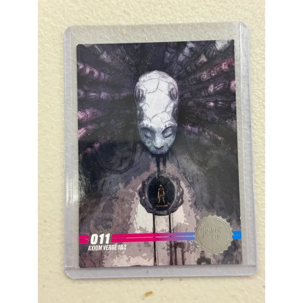 Axiom Verge 1 & 2 #011 Limited Run Games Silver Trading Card